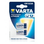 piles Lithium CR123  - VARTA x2