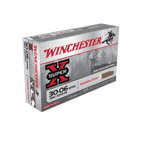 30-06 180 gr Power point - Winchester SUPER X