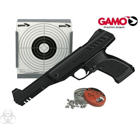 Gamo P900 Gunset - LOT Pistolet Air Comprimé 4.5