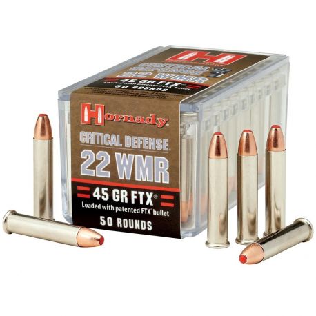22 Magnum - 22 WMR - Hornady Critical Defense