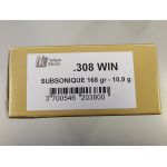 308 Subsonic - cartouches Sologne - 168 gr SIERRA Match